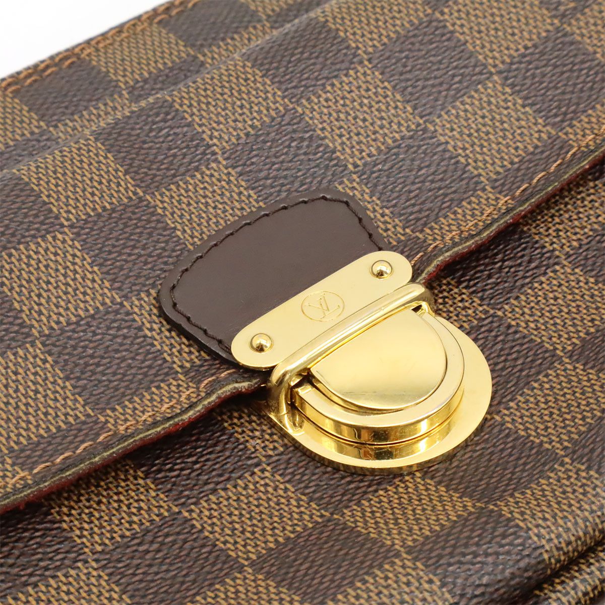 Louis Vuitton Louis Vuitton Louis Vuitton Ravello GM Damier Shoulder Bag Canvas Shoulder Bag N60006 DUTY FREE for USA Size ONE SIZE - 8 Thumbnail