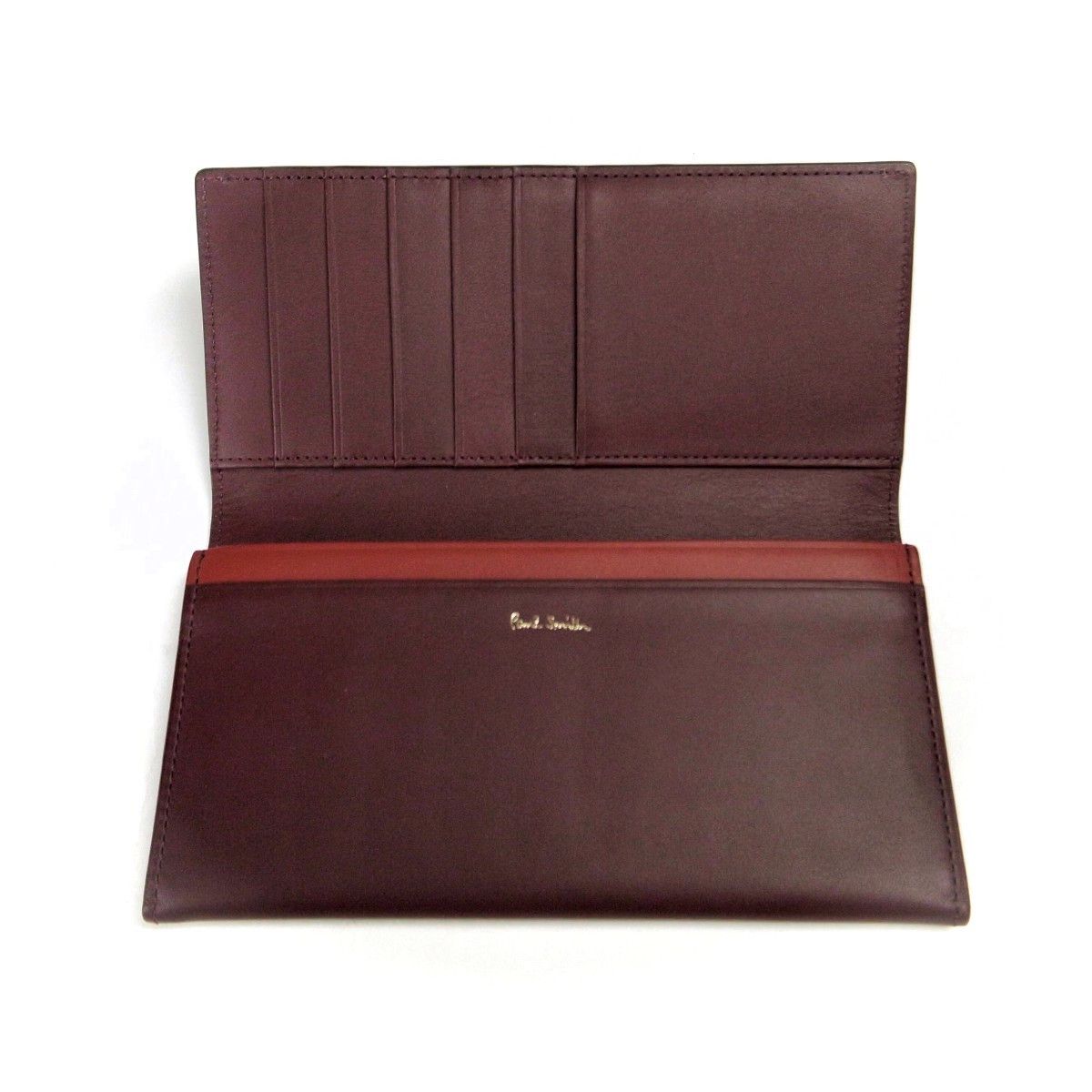 Paul Smith Paul Smith Paul Smith Calf Leather Long Wallet Leather Long Wallet PSQ115 DUTY FREE for USA Size ONE SIZE - 3 Thumbnail