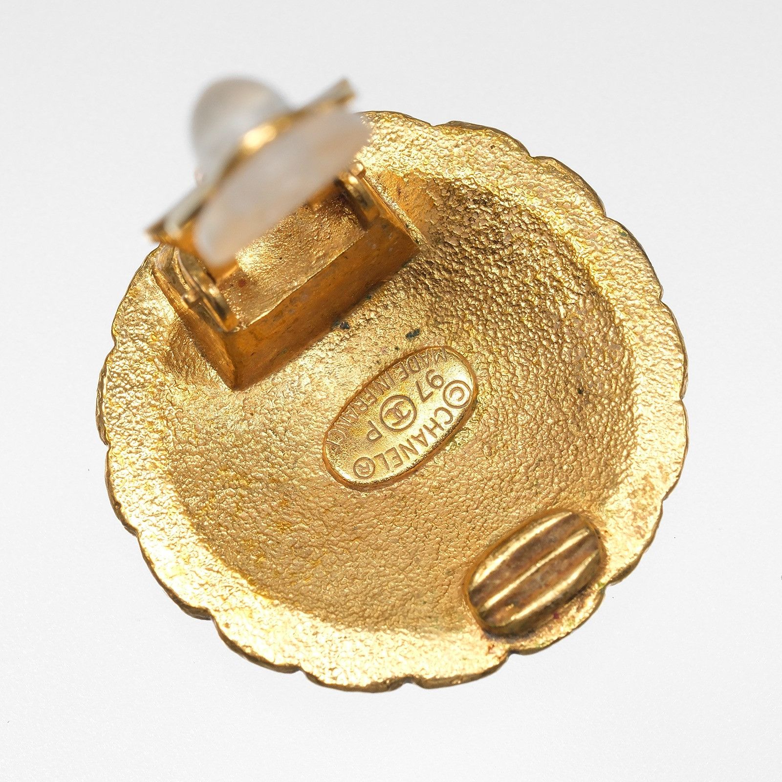 Chanel Chanel Chanel Coco Mark Earring Single Metal Earrings DUTY FREE for USA Size ONE SIZE - 4 Thumbnail
