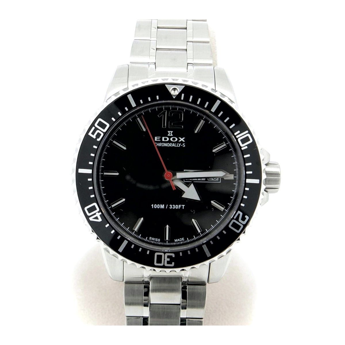Other Other Edox Chronorally S Stainless Steel Watch Metal Quartz 84300 DUTY FREE for USA Size ONE SIZE - 2 Thumbnail