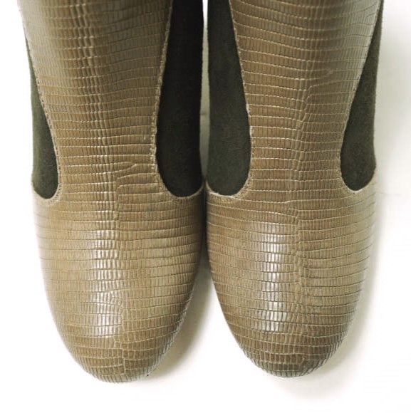 Other Other FABIO RUSCONI GAZZE Leather Suede Boots Leather Shoes DUTY FREE for USA Size ONE SIZE - 5 Thumbnail