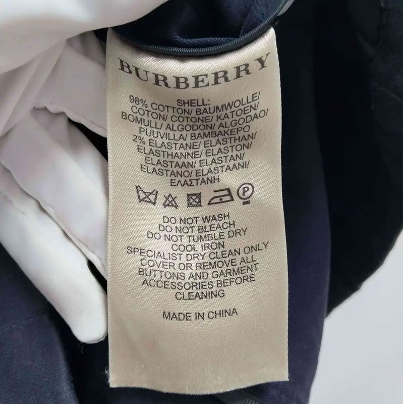 Burberry Burberry A-Line Summer Dress in Deep Blue Size M / US 6-8 / IT 42-44 - 4 Thumbnail