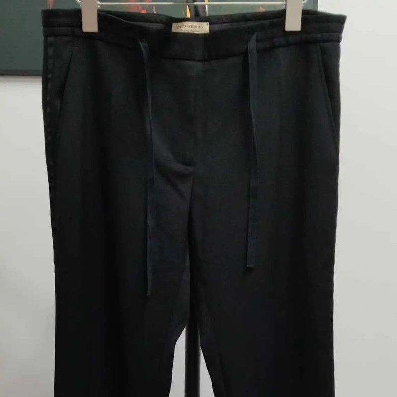 Burberry Burberry Black Wool Ladies Casual Pants Size 32" / US 10 / IT 46 - 5 Thumbnail
