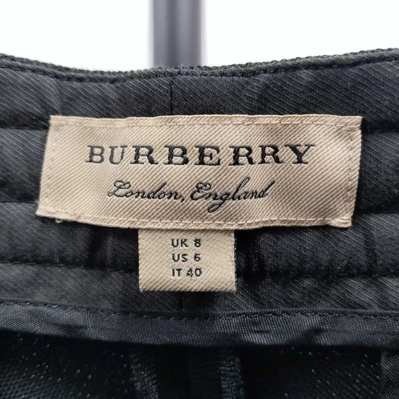 Burberry Burberry Black Wool Ladies Casual Pants Size 32" / US 10 / IT 46 - 3 Thumbnail