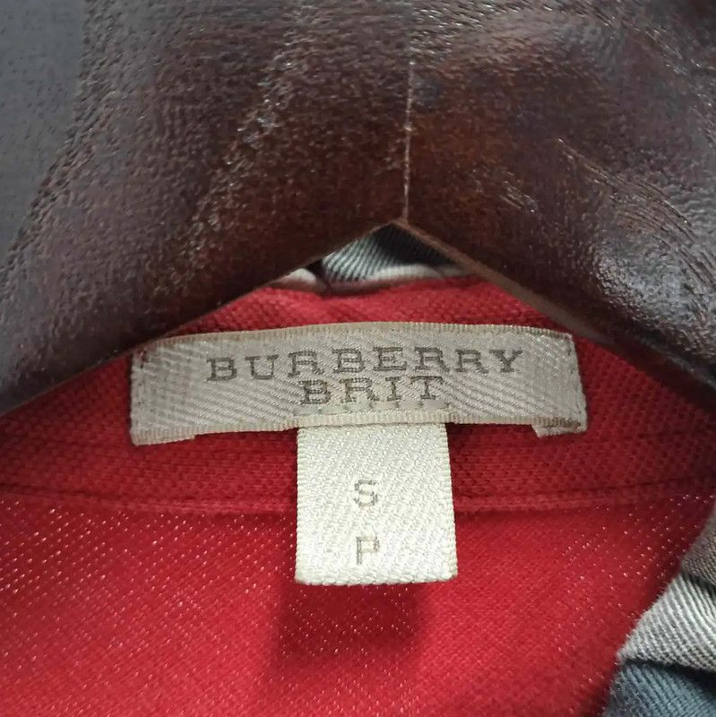 Burberry Burberry Summer Red Cotton Short Sleeve T-Shirt Size S / US 4 / IT 40 - 3 Thumbnail