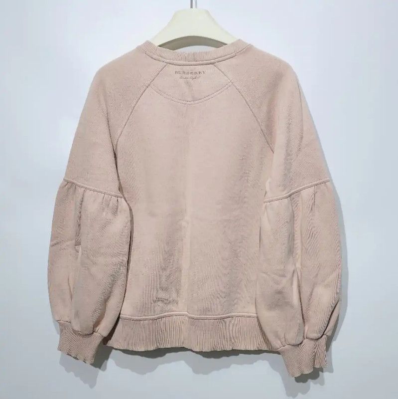 Burberry Burberry Pink Cotton Women's Sweatshirt Size S / US 4 / IT 40 - 2 Thumbnail