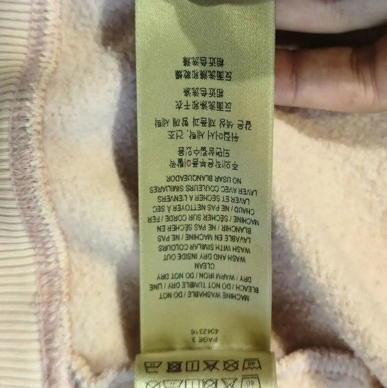 Burberry Burberry Pink Cotton Women's Sweatshirt Size S / US 4 / IT 40 - 6 Thumbnail