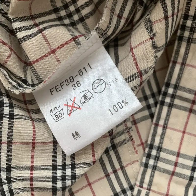 Burberry Burberry Beige Cotton Women's Shirt Size M / US 6-8 / IT 42-44 - 8 Thumbnail