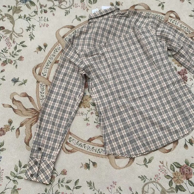 Burberry Burberry Beige Cotton Women's Shirt Size M / US 6-8 / IT 42-44 - 6 Thumbnail