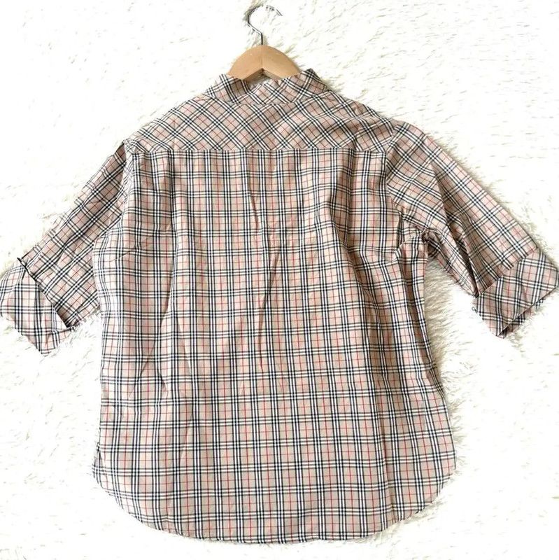 Burberry Burberry Khaki Cotton Mid-Length Women's Shirt Size M / US 6-8 / IT 42-44 - 2 Thumbnail