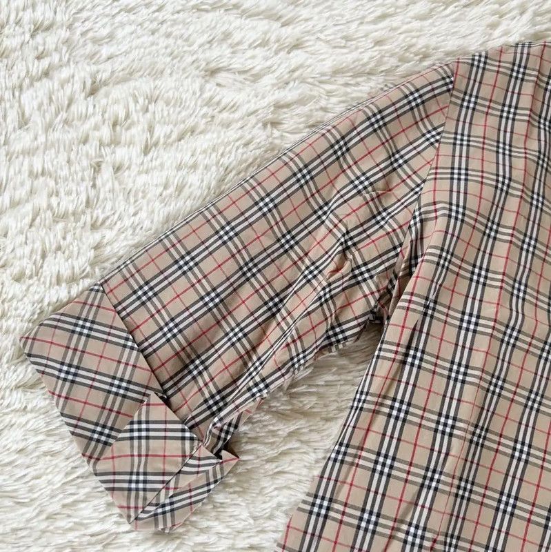 Burberry Burberry Khaki Cotton Mid-Length Women's Shirt Size M / US 6-8 / IT 42-44 - 7 Thumbnail