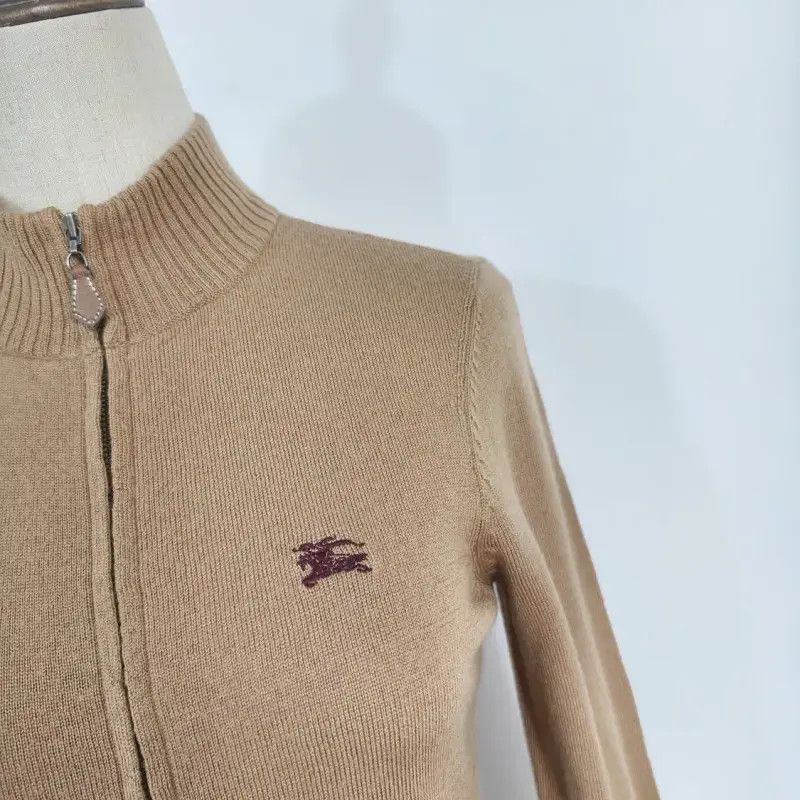 Burberry Burberry Women's Khaki Wool Cardigan Size M / US 6-8 / IT 42-44 - 4 Thumbnail
