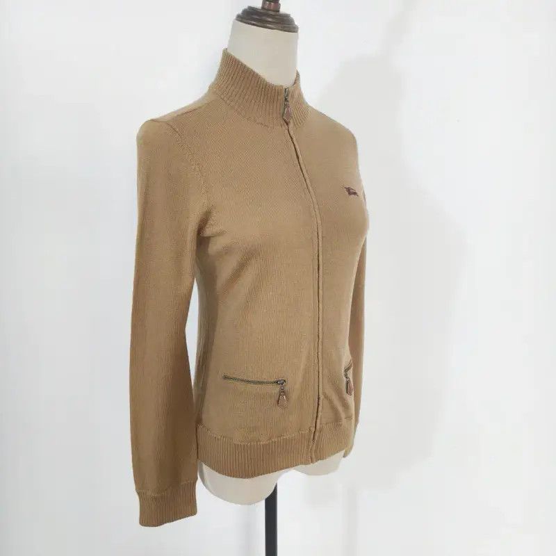 Burberry Burberry Women's Khaki Wool Cardigan Size M / US 6-8 / IT 42-44 - 3 Thumbnail