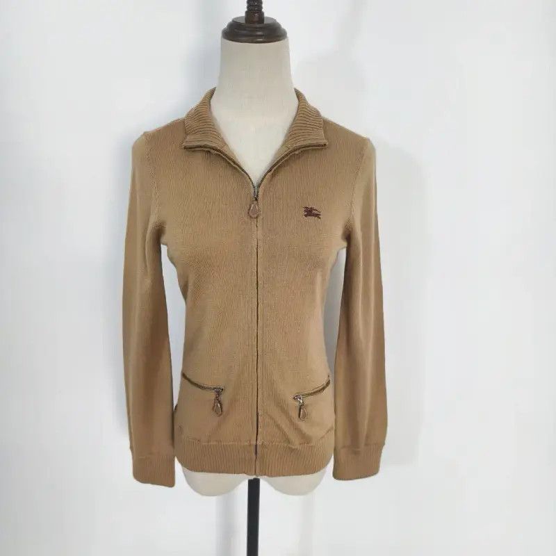 Burberry Burberry Women's Khaki Wool Cardigan Size M / US 6-8 / IT 42-44 - 2 Thumbnail