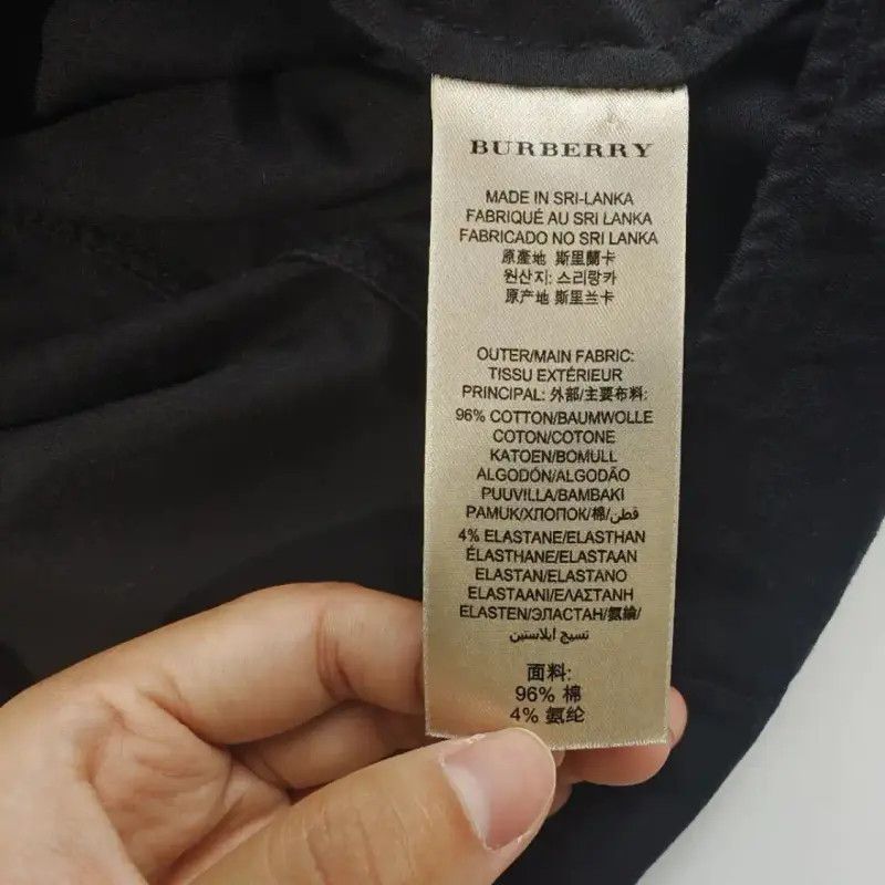Burberry Burberry Black Cotton Women's Shirt - XL Size Size XL / US 12-14 / IT 48-50 - 4 Thumbnail