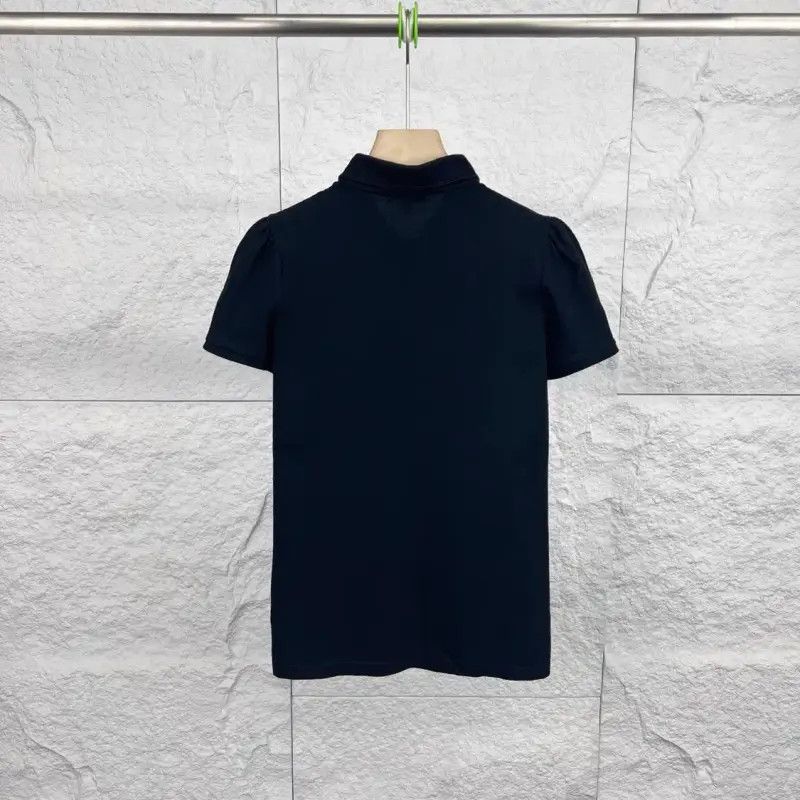 Burberry Burberry Black Cotton Women's T-Shirt Size M / US 6-8 / IT 42-44 - 2 Thumbnail