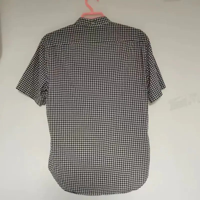 Burberry Burberry Gray Check Summer Shirt Size M / US 6-8 / IT 42-44 - 2 Thumbnail