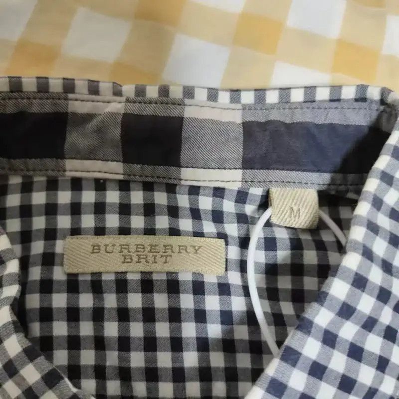 Burberry Burberry Gray Check Summer Shirt Size M / US 6-8 / IT 42-44 - 3 Thumbnail