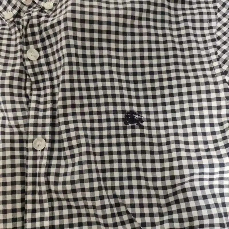 Burberry Burberry Gray Check Summer Shirt Size M / US 6-8 / IT 42-44 - 6 Thumbnail