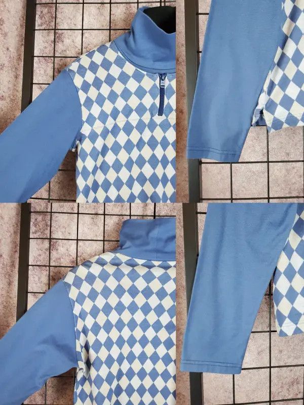 Burberry Burberry Light Blue Cotton Sweater with Embroidery Size L / US 10 / IT 46 - 6 Thumbnail