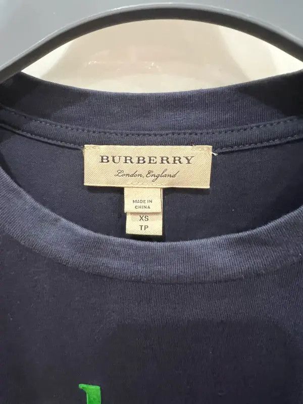 Burberry Burberry Black Cotton T-Shirt for Women Size XS / US 0-2 / IT 36-38 - 3 Thumbnail