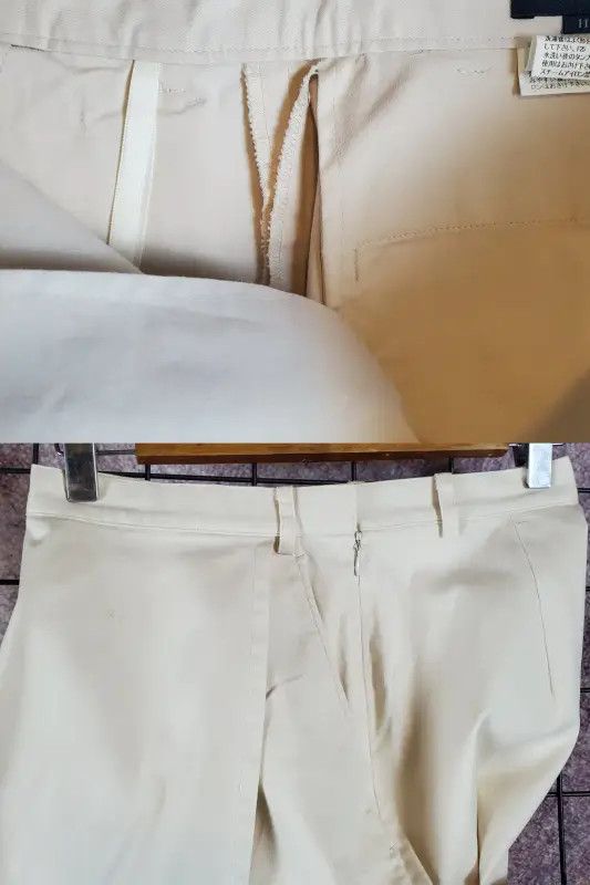 Burberry Burberry Summer Beige Embroidered Logo Shorts Size 26" / US 2 / IT 38 - 7 Thumbnail