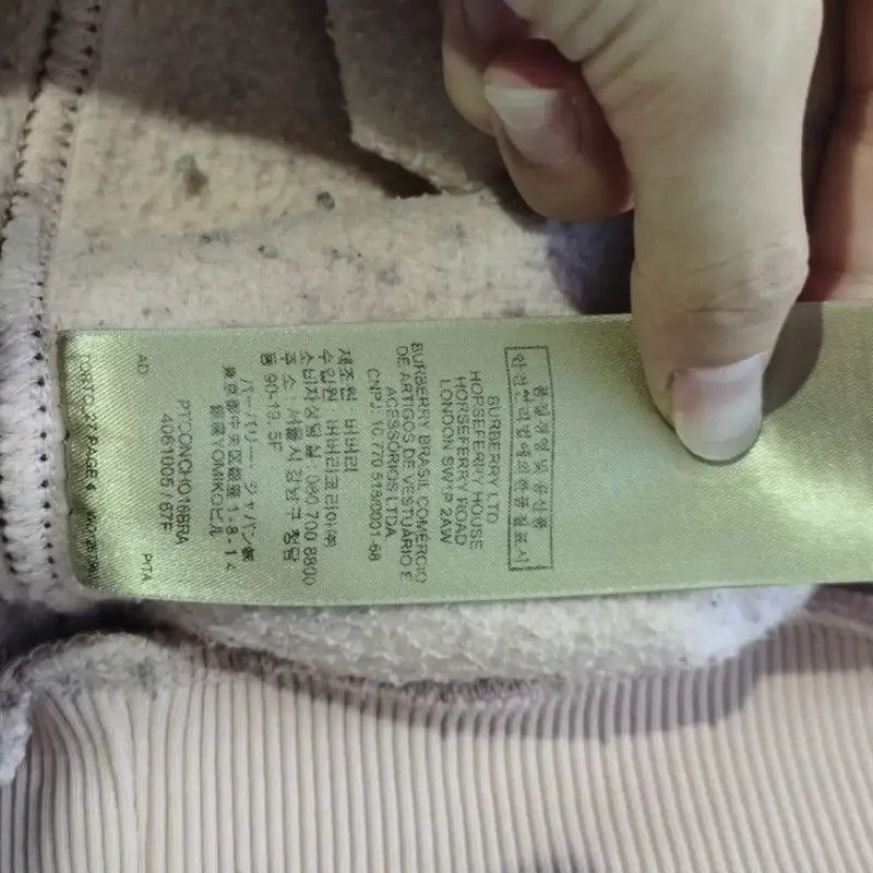 Burberry Burberry Cotton Pullover Sweatshirt in Light Pink Size L / US 10 / IT 46 - 7 Thumbnail
