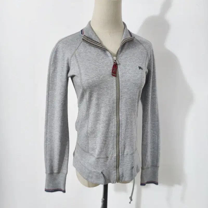 Burberry Burberry Grey Cotton Long Sleeve Cardigan for Women Size M / US 6-8 / IT 42-44 - 3 Thumbnail