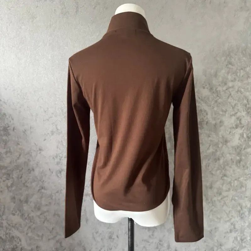 Burberry Burberry Brown Long Sleeve Crop Sweatshirt Size M / US 6-8 / IT 42-44 - 7 Thumbnail