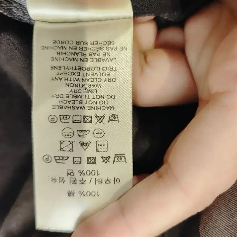 Burberry Burberry Women's M Gray Cotton Shirt Size M / US 6-8 / IT 42-44 - 5 Thumbnail