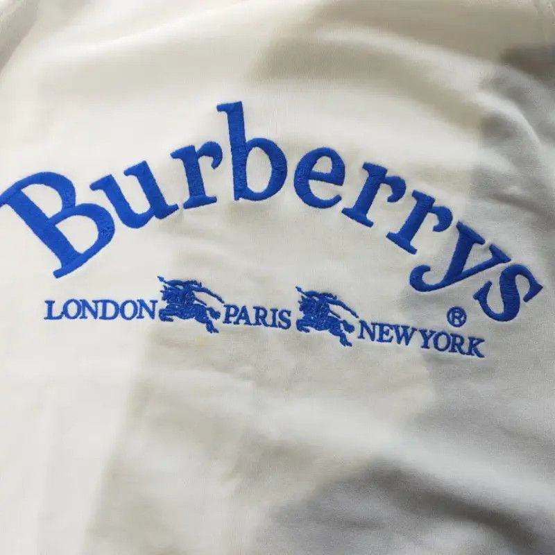 Burberry Burberry White Cotton Women's Sweatshirt Size S / US 4 / IT 40 - 3 Thumbnail