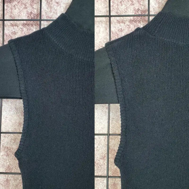 Burberry Burberry Black Wool Blend High Neck Knit Top Size M / US 6-8 / IT 42-44 - 5 Thumbnail