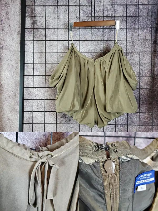 Burberry Burberry Brown Summer Casual Pants for Women Size 23" - 2 Thumbnail