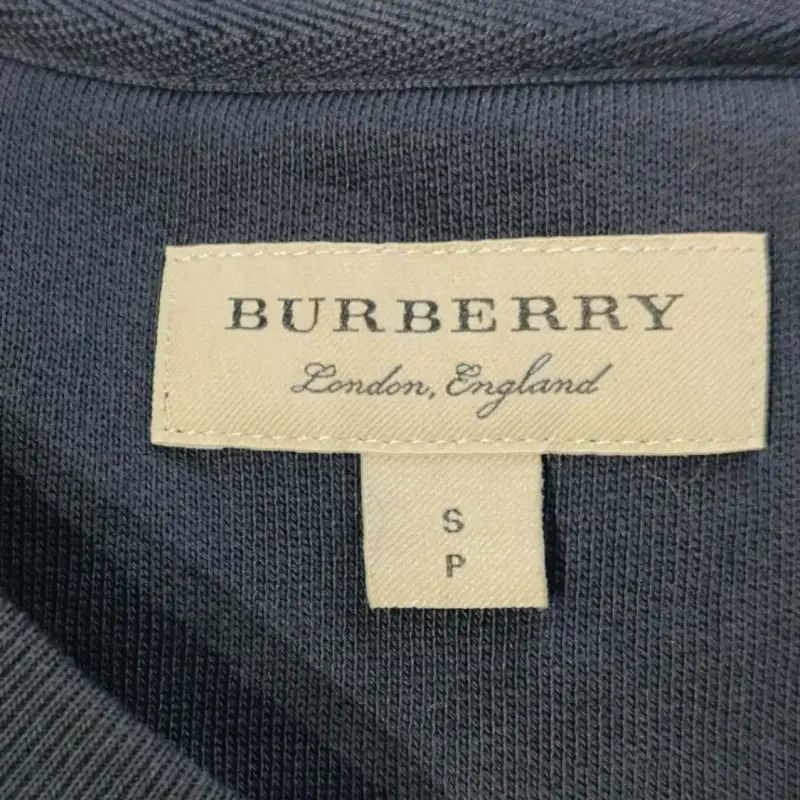 Burberry Burberry Women's Navy Cotton Sweatshirt Size S / US 4 / IT 40 - 3 Thumbnail