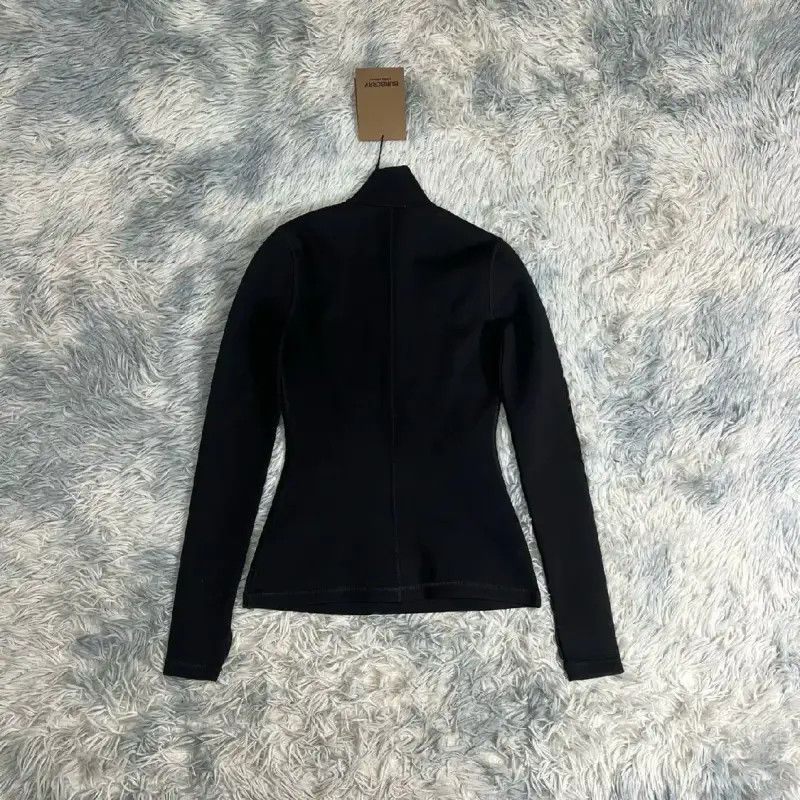 Burberry Burberry Women's Black Cotton T-Shirt XS Size XS / US 0-2 / IT 36-38 - 2 Thumbnail