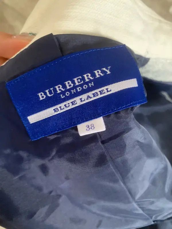 Burberry Burberry Women's White Cotton-Blend Jacket Size M / US 6-8 / IT 42-44 - 7 Thumbnail