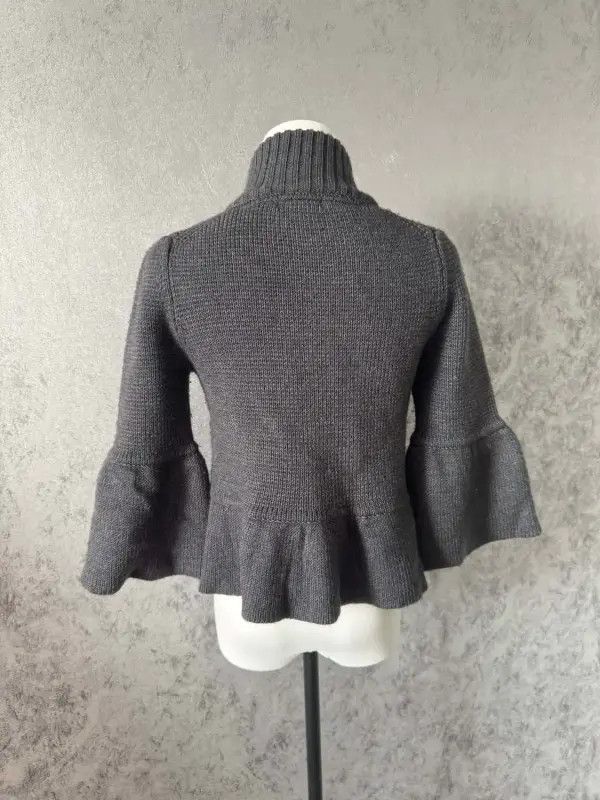 Burberry Burberry Women's Wool Blend Short Cardigan Size M / US 6-8 / IT 42-44 - 4 Thumbnail