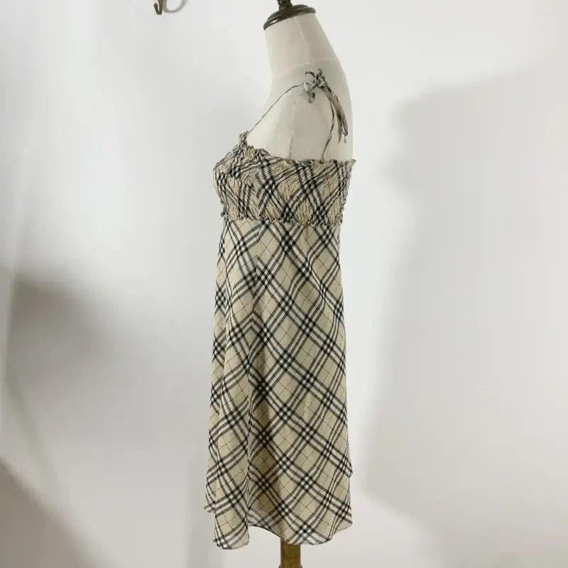 Burberry Burberry Khaki Cotton Women's Dress Size S / US 4 / IT 40 - 2 Thumbnail