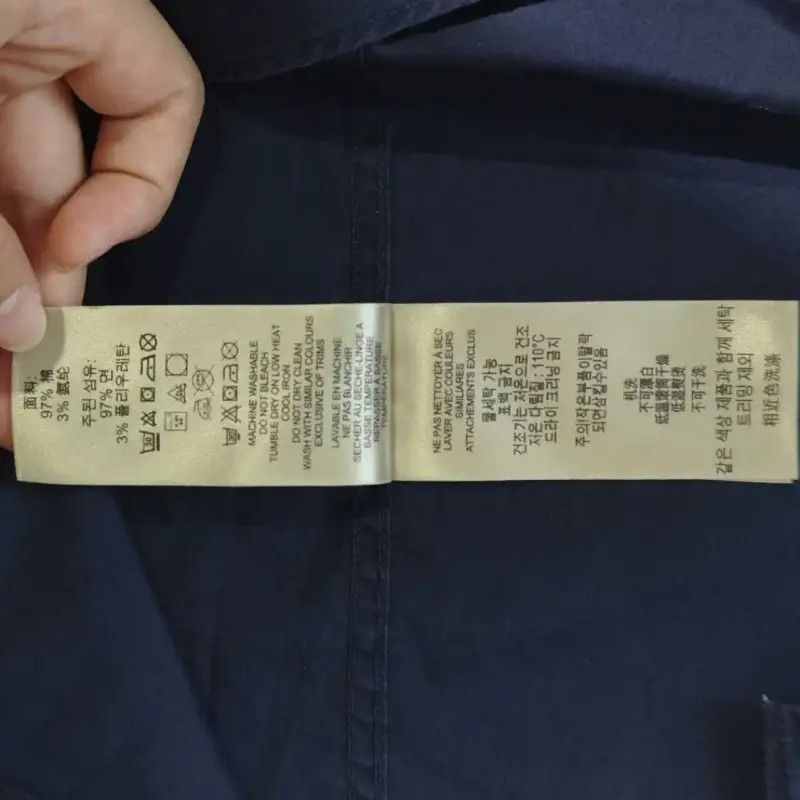 Burberry Burberry Navy Cotton Women's Shirt Size S / US 4 / IT 40 - 6 Thumbnail