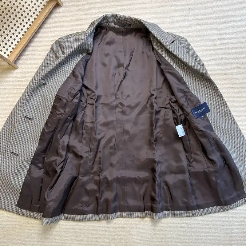 Burberry Burberry Multicolor Wool Ladies Jacket Size L / US 10 / IT 46 - 4 Thumbnail