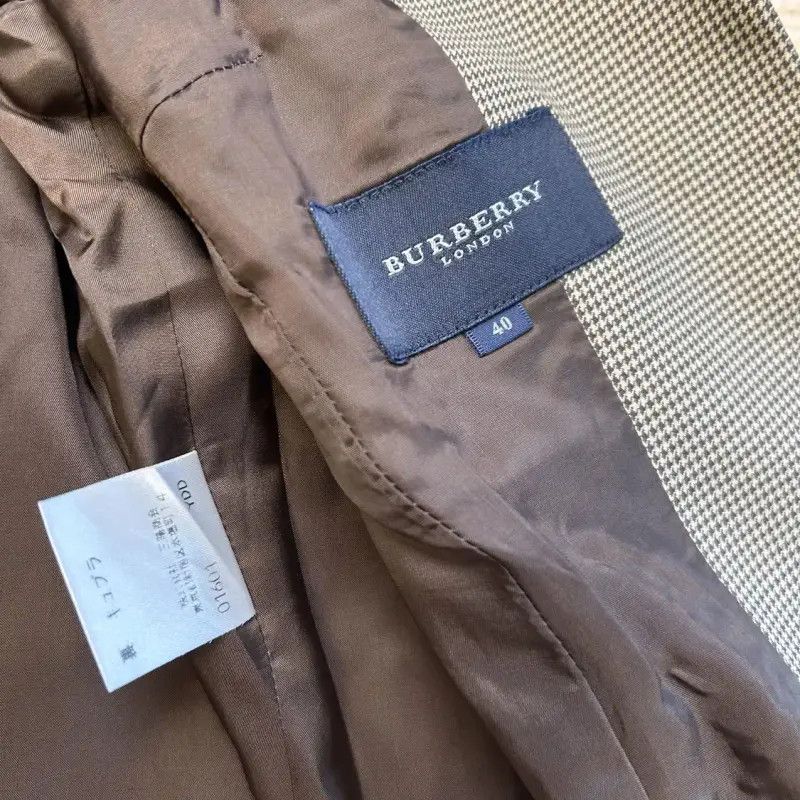 Burberry Burberry Multicolor Wool Ladies Jacket Size L / US 10 / IT 46 - 8 Thumbnail