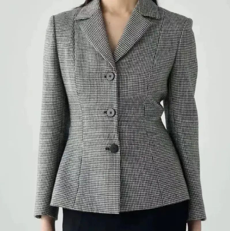 Burberry Burberry Multicolor Wool Ladies Jacket Size L / US 10 / IT 46 - 10 Thumbnail