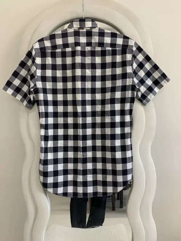 Burberry Burberry Women's Summer Checkered Short Sleeve Shirt Size XS / US 0-2 / IT 36-38 - 3 Thumbnail