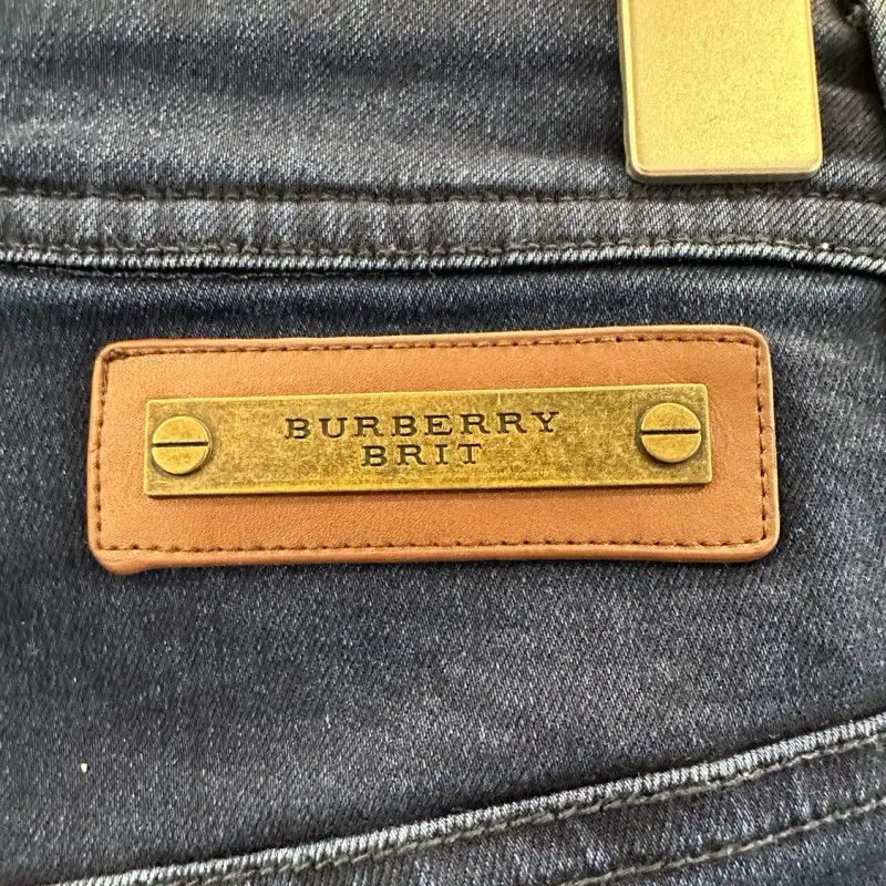 Burberry Burberry Women's Blue Denim Casual Pants Size 26" / US 2 / IT 38 - 5 Thumbnail