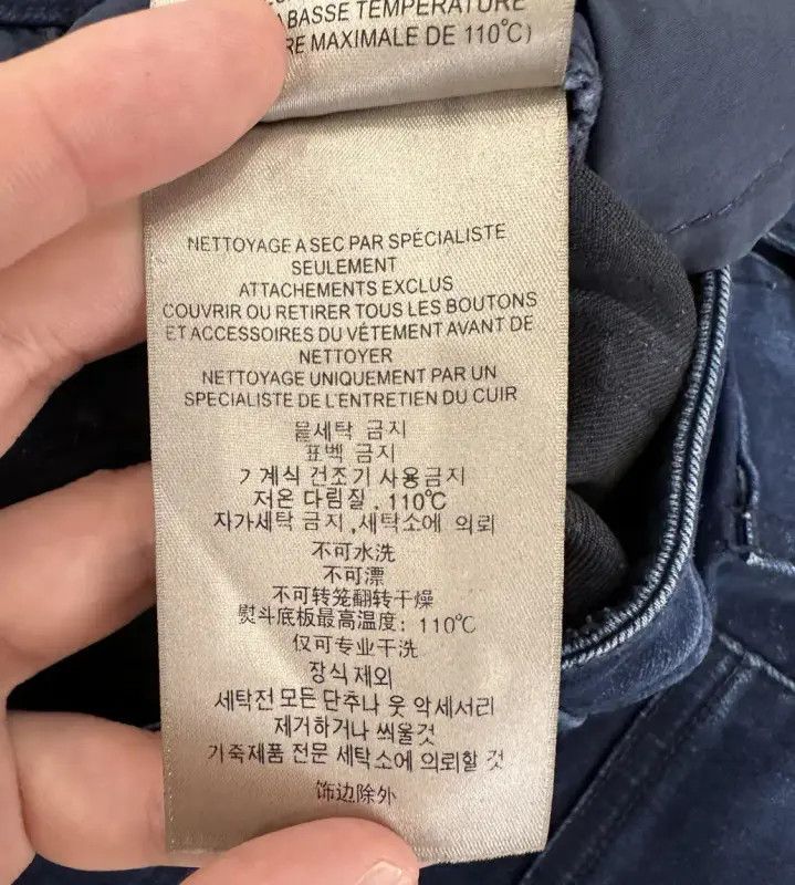 Burberry Burberry Women's Blue Denim Casual Pants Size 26" / US 2 / IT 38 - 10 Thumbnail