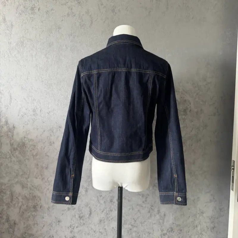 Burberry Burberry Blue Cotton Women's Jacket Size S / US 4 / IT 40 - 6 Thumbnail