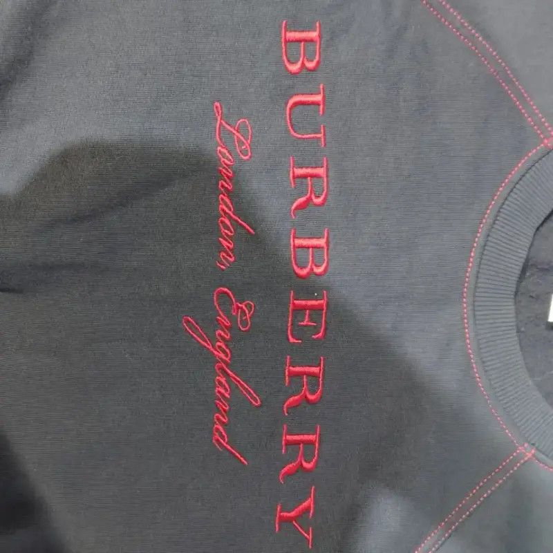 Burberry Burberry Navy Cotton Women’s Sweatshirt Size M / US 6-8 / IT 42-44 - 3 Thumbnail