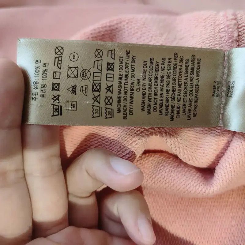 Burberry Burberry Women's Cotton Sweatshirt in Blush Pink Size M / US 6-8 / IT 42-44 - 7 Thumbnail
