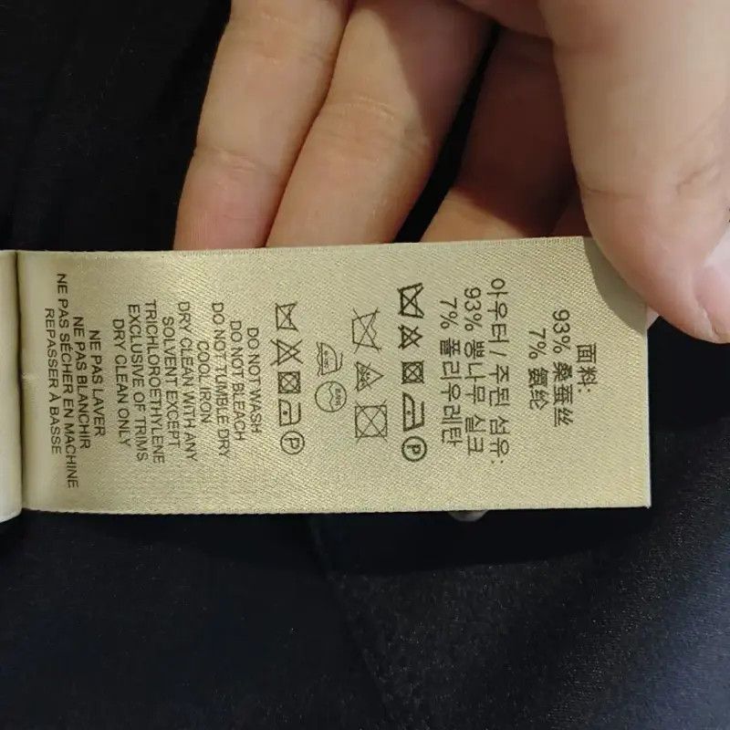 Burberry Burberry Black Silk Women's Shirt Size S / US 4 / IT 40 - 5 Thumbnail