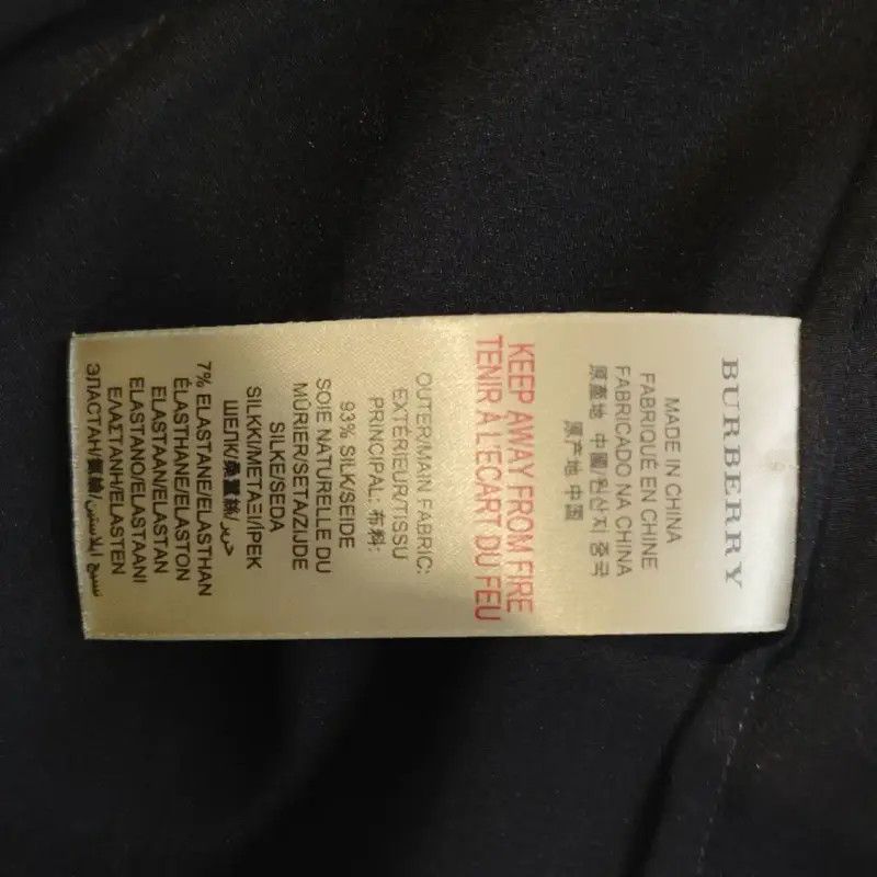 Burberry Burberry Black Silk Women's Shirt Size S / US 4 / IT 40 - 4 Thumbnail